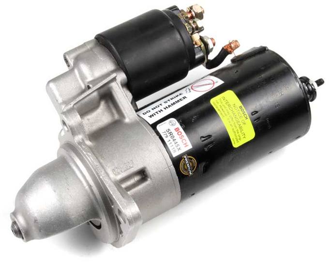 BMW Starter Motor (Rebuilt) 12412354709 - Bosch SR0445X